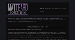 Desktop Screenshot of mattbard.com